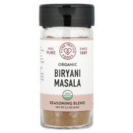 Pure Indian Foods, Органическая бириани масала, 62 г (2,2 унции)