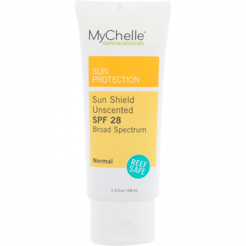 MyChelle Dermaceuticals, Защита от солнца, SPF 28, без запаха, 2,3 ж. унц. (68 мл)
