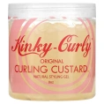 Kinky-Curly, Original Curling Custard, натуральный гель для укладки волос, 8 унций