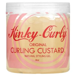 Kinky-Curly, Original Curling Custard, натуральный гель для укладки волос, 8 унций