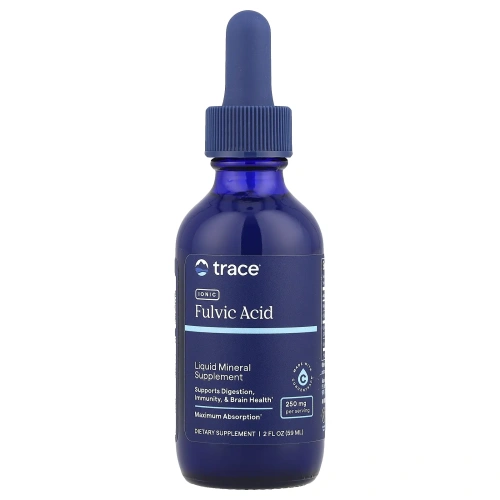 Trace Minerals Research, Фульвокислота (250 мг) 2 жидких унции