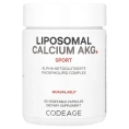 Codeage, Liposomal Calcium AKG, Sport, 60 растительных капсул