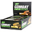MusclePharm, Combat Crunch, для любителей арахисового масла, 12 батончиков, по 2,22 унции (63 г) каждый