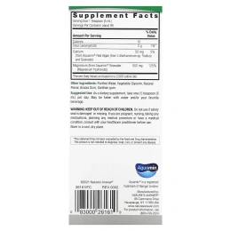 Nature's Answer, Магний на растительной основе, Вкус ванили и сливок, 500 мг, 16 ж. унц.(480 мл)