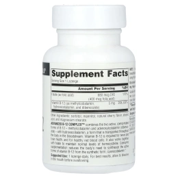 Source Naturals, Улучшенный комплекс B-12, 5 мг, 60 таблеток
