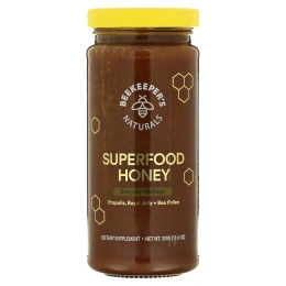 Beekeeper's Naturals, B. Powered, мед из суперфудов, 330 г (11,6 унции)