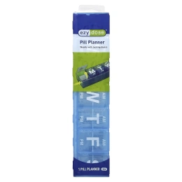 Ezy Dose, еженедельный органайзер для таблеток, с замком, 3XL, 1 шт.