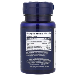 Life Extension, Продукт «Super K», 90 мягких желатиновых капсул