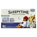 Celestial Seasonings, Wellness Tea, Sleepytime®, биотин Beauty Rest™, без кофеина, 18 чайных пакетиков, 21 г (0,75 унции)