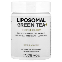 Codeage, Liposomal Green Tea +, 60 растительных капсул
