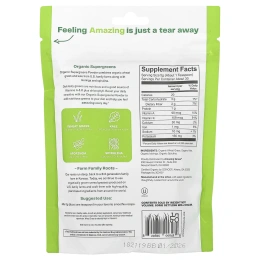Amazing Grass, Organic SuperGreens Powder, 5,29 унц. (150 г)