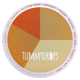 Tummydrops, пряный имбирь, 18 капель