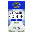 Garden of Life, Vitamin Code®, мультивитамины из цельных продуктов для мужчин, 240 вегетарианских капсул