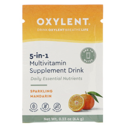 Vitalah, Oxylent, Multivitamin Supplement Drink, Sparkling Mandarin, 30 Packets, 0.23 oz (6.4 g) Each