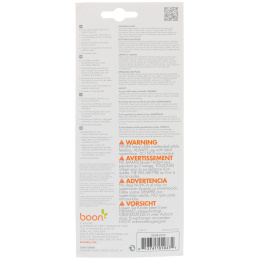 Boon, Swap, ложка для кормления 2-в-1, от 4 месяцев, синяя и оранжевая, 2 шт.