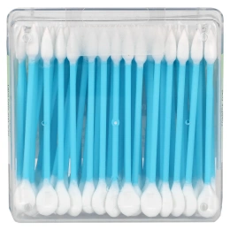 Fran Wilson, Тройники для глаз, прецизионные аппликаторы для макияжа, 80 ватных тампонов