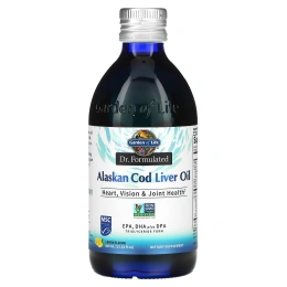 Garden of Life, Dr. Formulated, масло печени аляскинской трески, со вкусом лимона, 400 мл (13,52 жидк. унций)