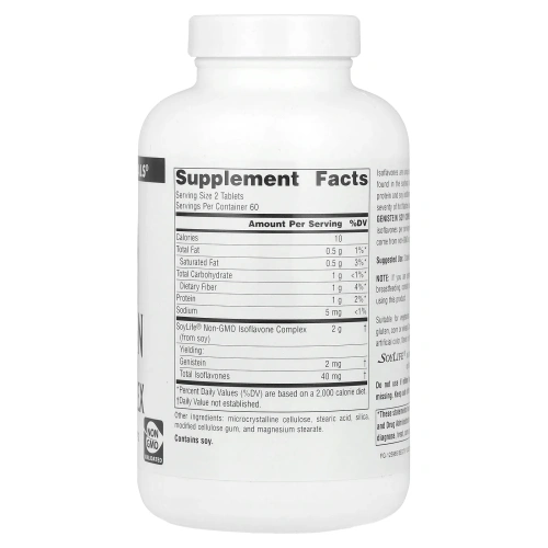 Source Naturals, Генистеин, соевый комплекс, 1,000 мг, 120 таблеток