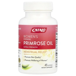 CATALO, Масло примулы вечерней для женщин, повышенная сила действия, 45 мягких таблеток