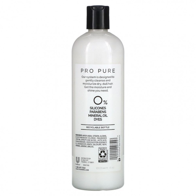 Tresemme, Pro Pure, мицеллярный увлажняющий кондиционер, 473 мл (16 жидк. Унций)