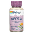 Solaray, Экстракт коры кошачьего когтя, 200 мг, 30 вегетарианских капсул