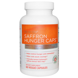 Rebody Safslim, Капсулы для избавления от чувства голода с шафраном, 60 вегетарианских капсул