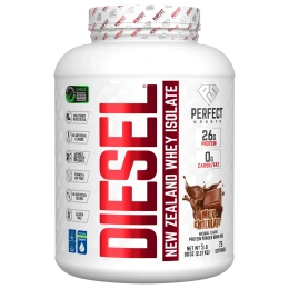 PERFECT Sports, Diesel, изолят сыворотки из Новой Зеландии, молочный шоколад, 2,27 кг (5 фунтов)