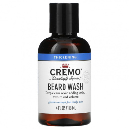 Cremo, Средство для мытья бороды, для придания объема, 118 мл (4 жидк. Унции)