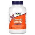 NOW Thyroid Energy для Щитовидной Железы, 180 растительных капсул