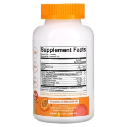 MaryRuth Organics, Жевательные мармеладки с омега 3-6-7-9, персик, манго, абрикос, без сахара, 120 жевательных таблеток