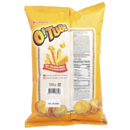 Orion, О! Трубка, картофельные закуски, сыр чеддер, 115 г (4,06 унции)