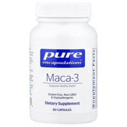 Pure Encapsulations, мака-3, 60 капсул