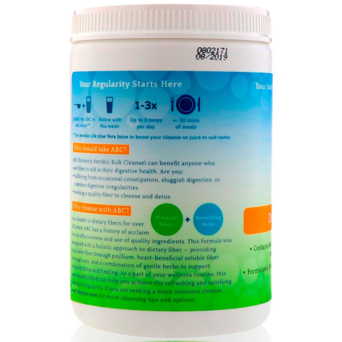 Aerobic Life, ABC, комплекс клетчатки, 352 г