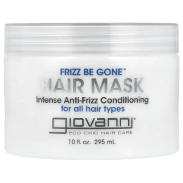 Giovanni, Frizz Be Gone ™, маска для волос, интенсивный кондиционер против пушения, 295 мл (10 жидк. унц.)