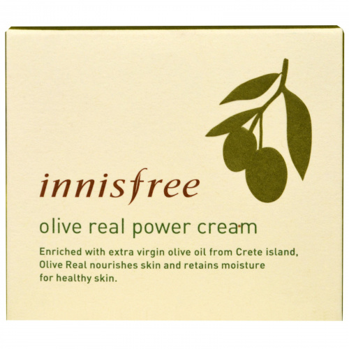 Innisfree, Крем с настоящим оливковым маслом, 1,7 унц. (50 мл)
