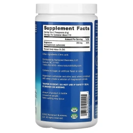 Calm магний, антистрессовый напиток Natural Vitality (неароматизированный), 16 унций (453 г)