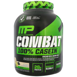 MusclePharm, Combat 100% казеин, ваниль, 1814 г.