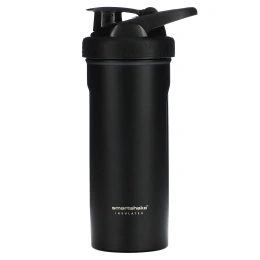 Smartshake, Insulated Steel, черный, 750 мл (25 унций)