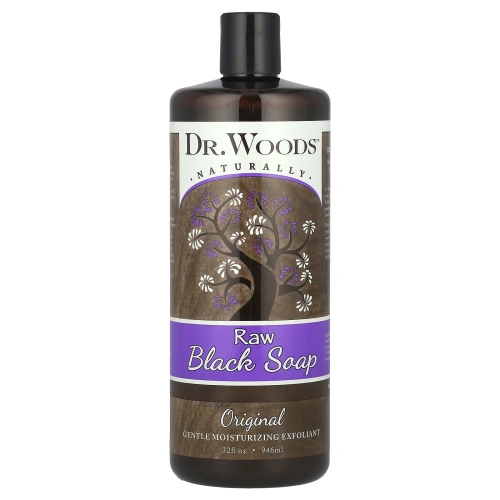 Dr. Woods, Натуральное черное мыло, Original, 32 fl oz (946 мл)