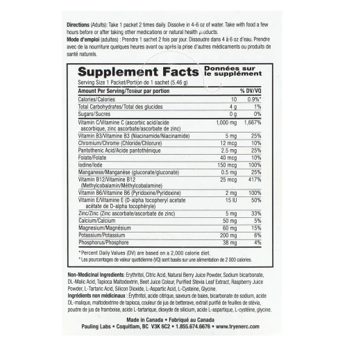 Ener-C, Vitamin C, Multivitamin Drink Mix, Surgar Free, Mixed Berry, 1,000 mg, 30 Packets, 0.2 oz (5.46 g) Each