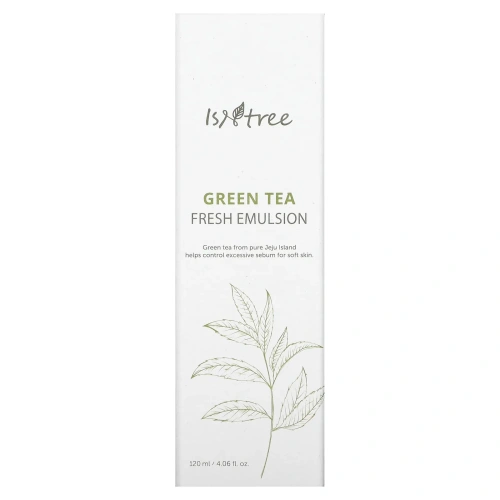 Isntree, Green Tea Fresh Emulsion, эмульсия, 120 мл (4,06 жидк. унции)
