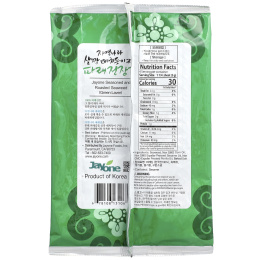 Jayone, Обжаренные и приправленные водоросли, зеленый умывальник, 20 г (0,7 унции)