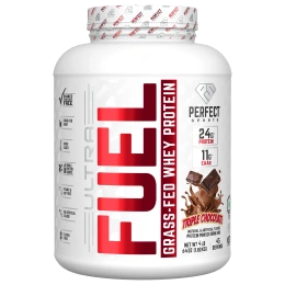 PERFECT Sports, Ultra Fuel, сывороточный протеин от травяного откорма, тройной шоколад, 1,82 кг (4 фунта)
