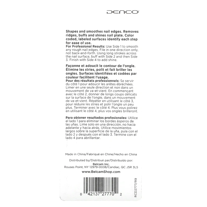 Denco, 4-сторонний полировальный блок, 1 инструмент