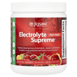 Jigsaw Health, Electrolyte Supreme, фруктовый пунш, 336 г (11,9 унции)
