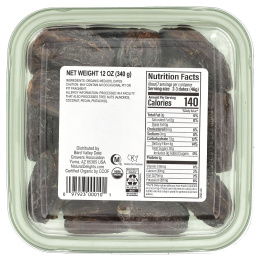 Natural Delights, Органические свежие финики со средним вкусом без косточек, 340 г (12 унций)