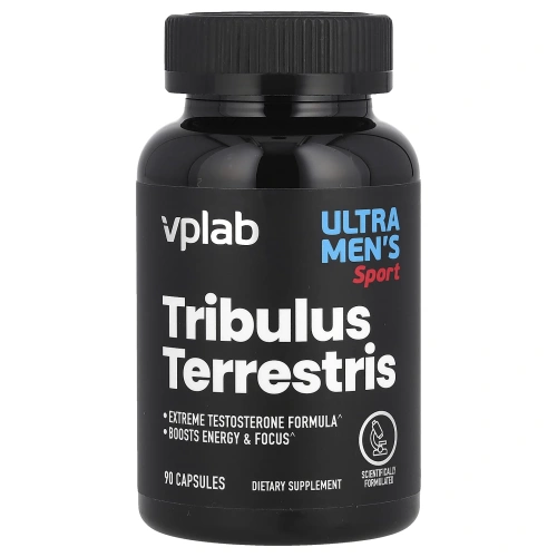 Vplab, Ultra Men's Sport, якорцы стелющиеся, 90 капсул