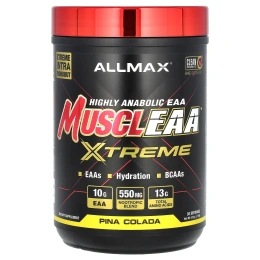 ALLMAX, MUSCLEAA ™ Xtreme, пина-колада, 532 г (1,17 фунта)