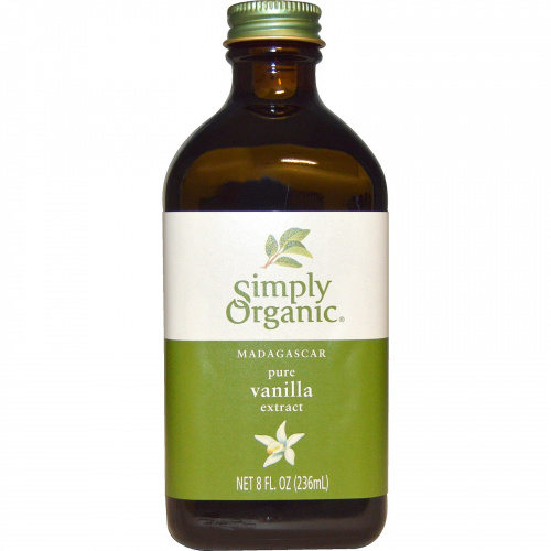 Simply Organic, Pure Vanilla Extract, Madagascar, 236 мл (8 жидких унций)