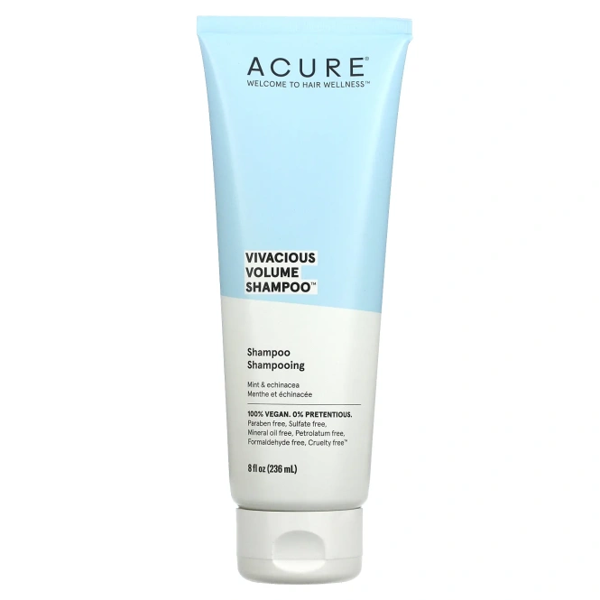 Acure, Шампунь с мятой и эхинацеей 8 жидких унций